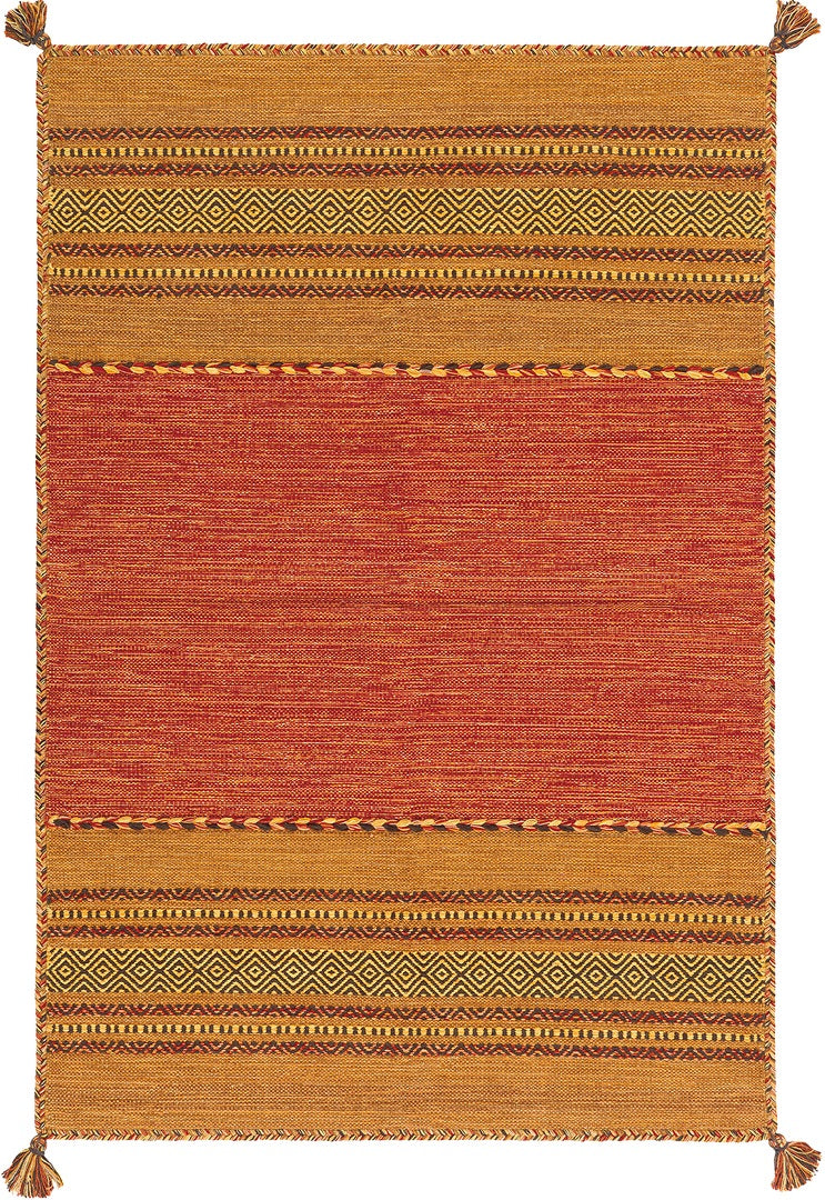 Kurzflor Vintage Teppich, Alvarro 2917, terra, rechteckig, Höhe 8mm