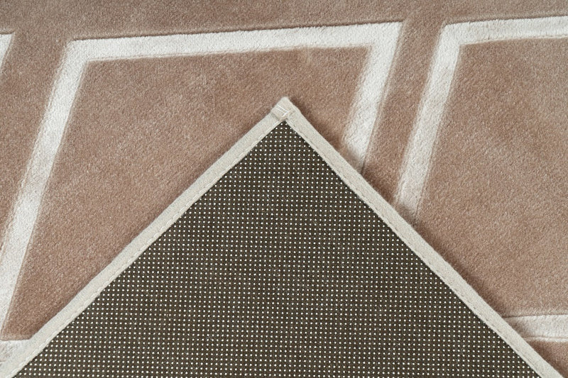 Kurzflor Vintage Teppich, Aero 1700, taupe, rechteckig, Höhe 7mm