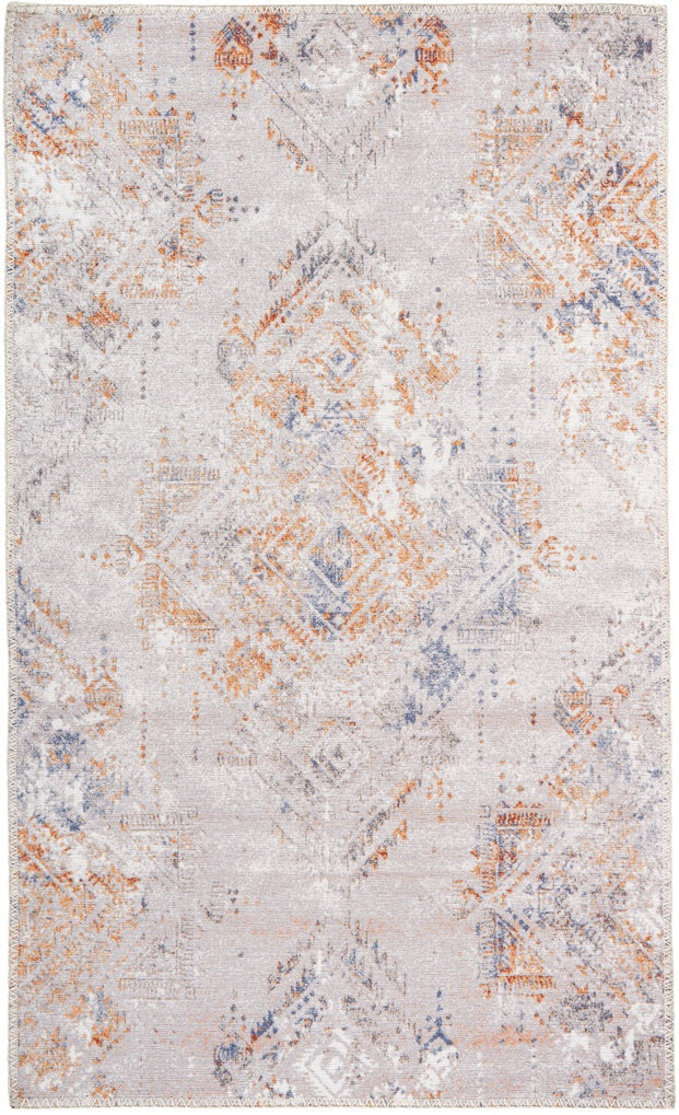 Kurzflor Vintage Teppich, Prayer 480, creme, rechteckig, Höhe 5mm