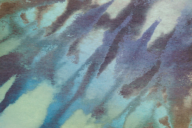Vintage Teppich, Atelier 4438, multi/blau, rechteckig, Höhe 9mm