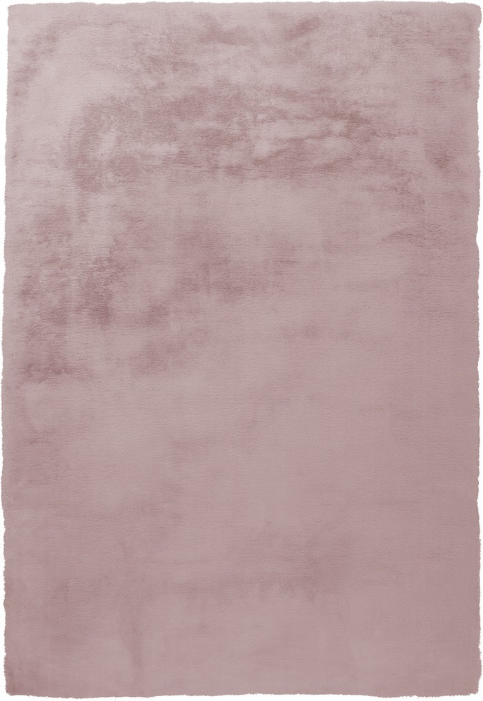 Hochflor Teppich, Tibar 100, rosa, rechteckig, Höhe 45mm