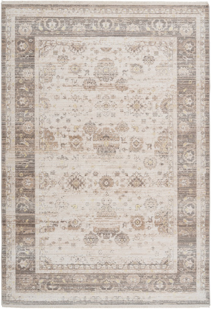 Vintage Teppich, Baroque 1000, beige, rechteckig, Höhe 5mm
