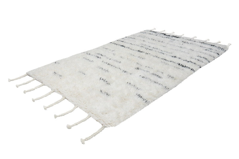 Hochflor Teppich, Nador 110, natur/elfenbein, rechteckig, Höhe 55mm