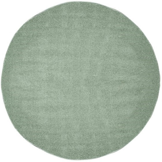 Runder Teppich, Softshine 2236, mint-grün, rund, Höhe 14mm