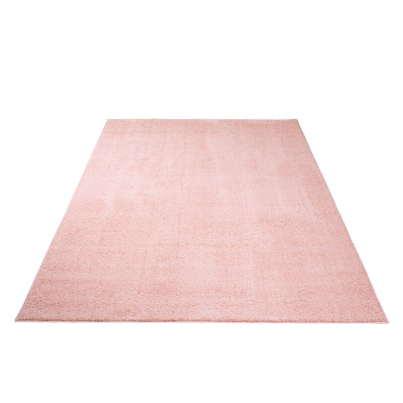 Hochflor Teppich, Softshine 2236, pink, rechteckig, Höhe 14mm