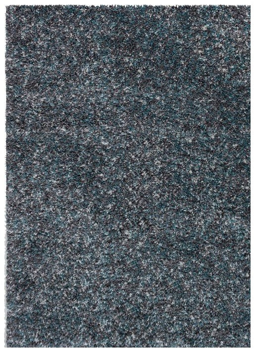 Hochflor Teppich, Enjoy Shaggy 4500, blau, rechteckig, Höhe 30mm