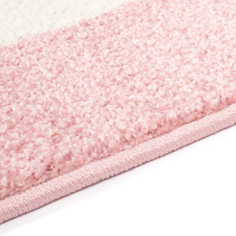 Kinderteppich, Bubble Kids 1324, rosa, rechteckig, kurzflor Höhe 11mm