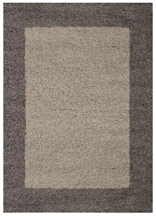 Hochflor Teppich, Life Shaggy 1503, taupe, rechteckig, Höhe 30mm