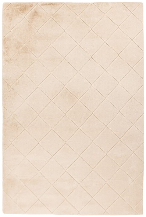 Hochflor Teppich, Moment 600, beige, rechteckig, Höhe 31mm