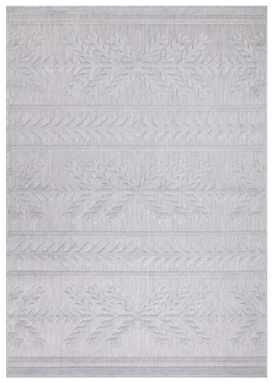 Kurzflor Teppich, Santorini 411, grau, rechteckig, Höhe 5mm