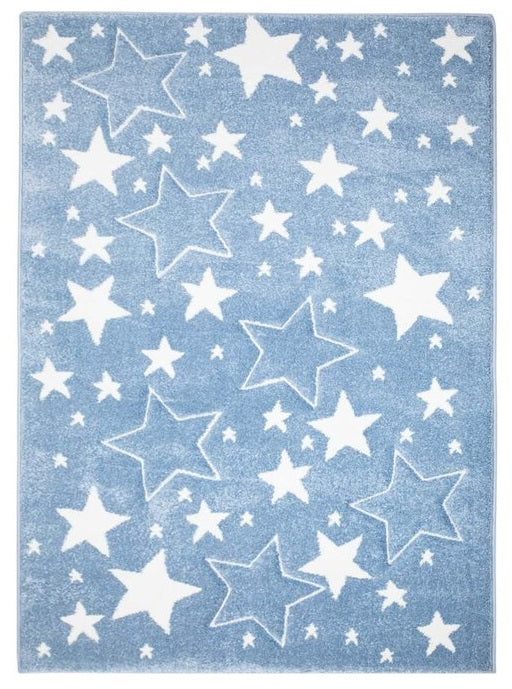 Kinderteppich, Bueno 1325, blau, rechteckig, kurzflor Höhe 13mm