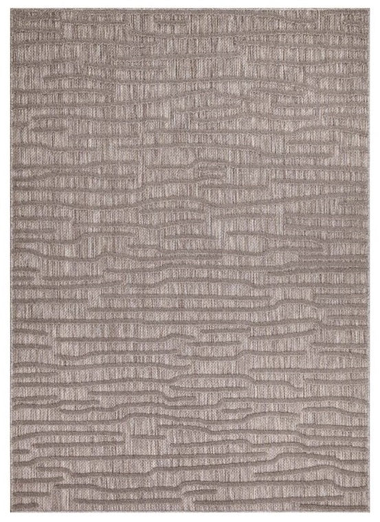 Kurzflor Teppich, Santorini 450, braun, rechteckig, Höhe 5mm