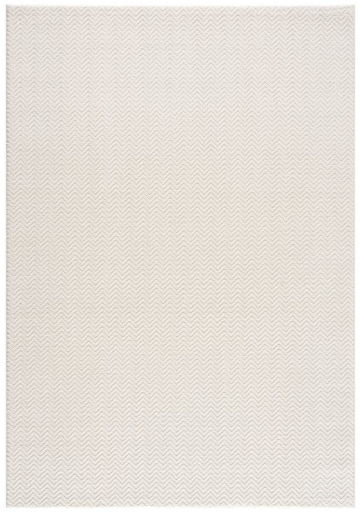Kurzflor Teppich, Fancy 805, weiß, rechteckig, Höhe 12mm