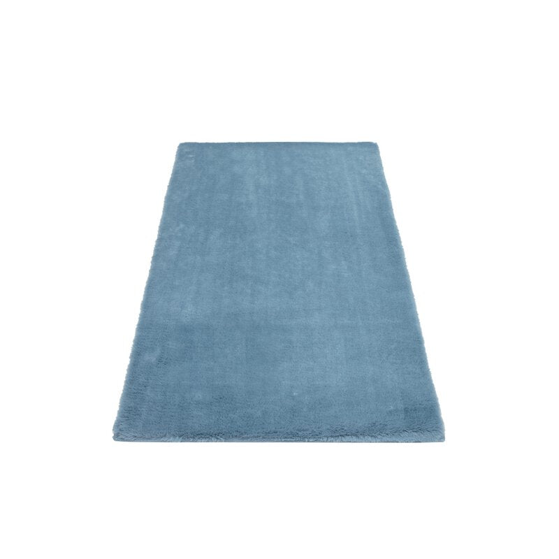 Bad Teppich, Topia Mats 400, blau, rechteckig, Höhe 14mm