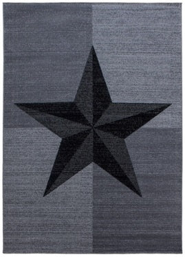 Kurzflor Teppich, Plus 8002, grau, rechteckig, Höhe 6mm