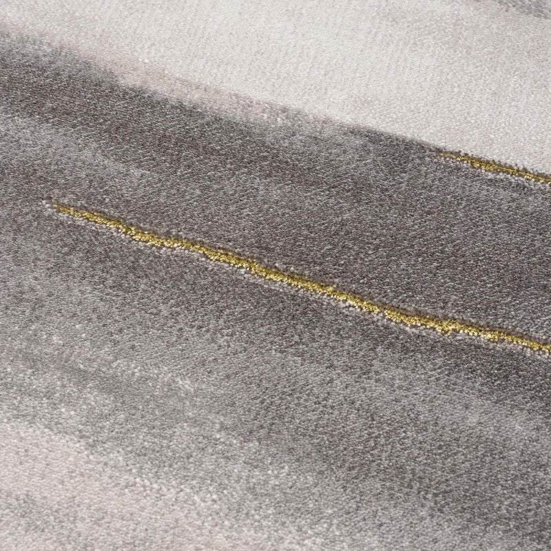 Kurzflor Teppich, Noa 9261, gold, rechteckig, Höhe 11mm