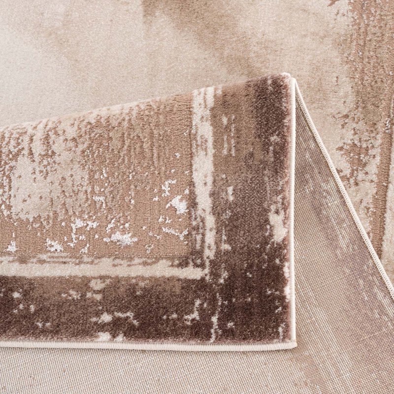 Kurzflor Teppich, Noa 9330, beige,  rechteckig, Höhe 11mm