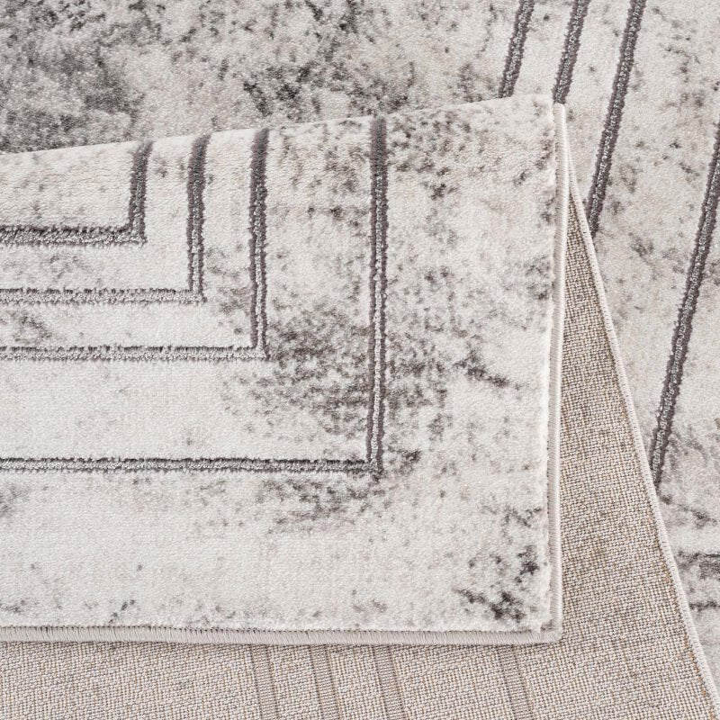 Kurzflor Teppich, Noa 9341, grau,  rechteckig, Höhe 11mm