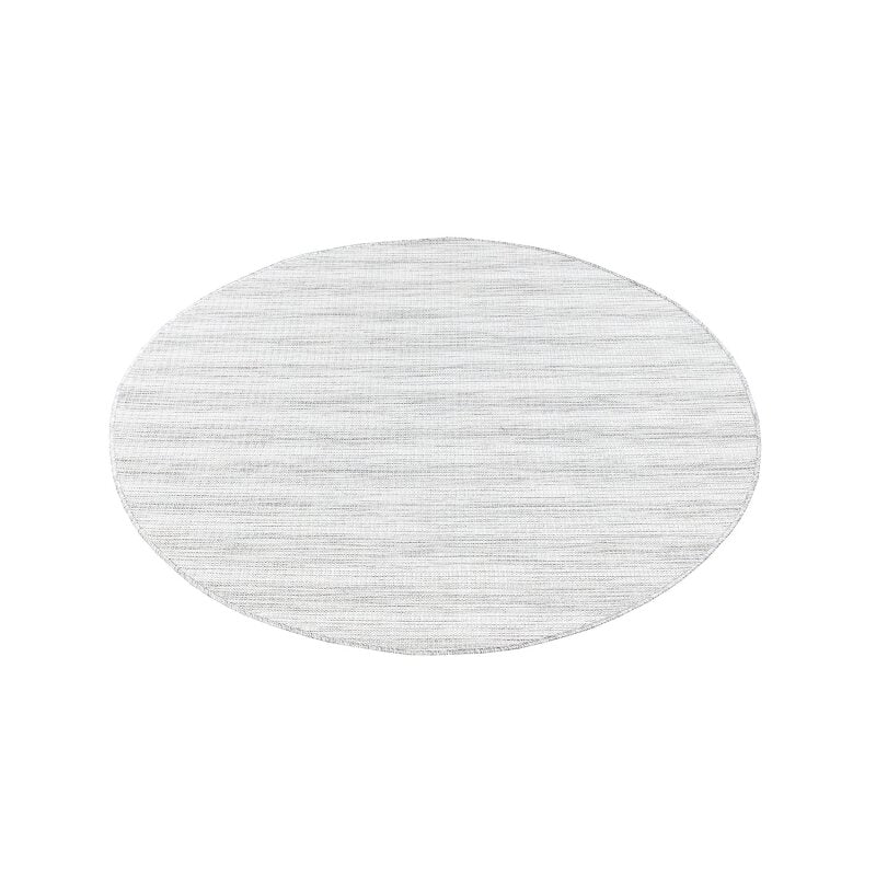 Runder Teppich, Palm 3471, grau, rund, Höhe 12mm